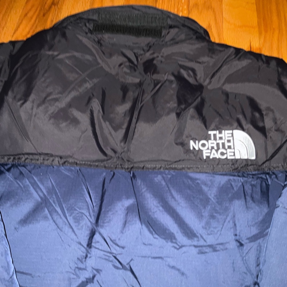 The North Face 1996 Retro 700 Nuptse Jacket 'Summit Navy/TNF Black' Puffer Coat - Picture 9 of 11